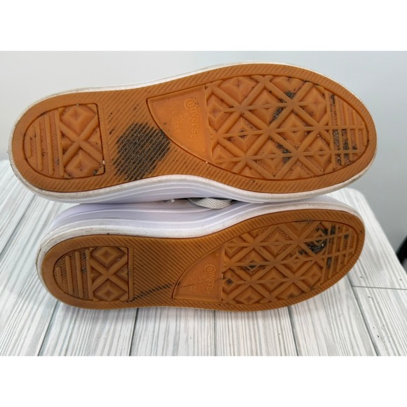 Converse Chuck Taylor All Star Lift Platform High Top Sneakers Gray Women's Sz 9 - Picture 9 of 9